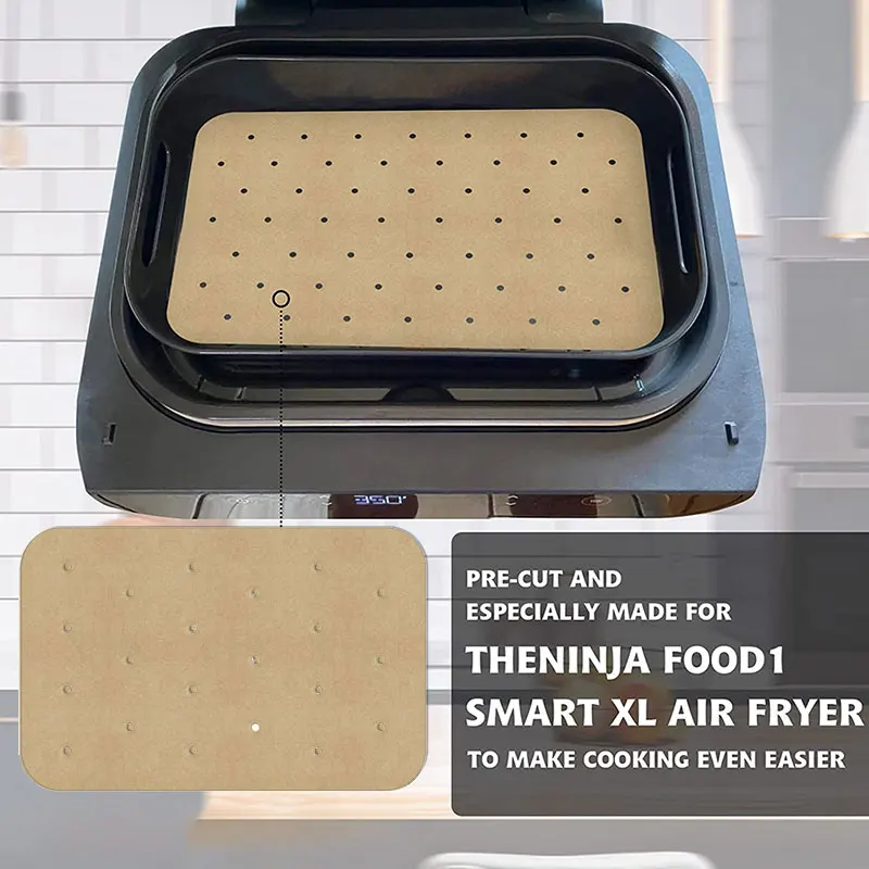 50-100PCS Air Fryer Parchment Paper Liners For Ninja Foodi XL Smart FG551 6-In-1 Indoor Grill Ninja Foodi Accessories Kitchens