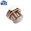 OD Exhaust Pipe Fitting, Lambda Converter O2 Oxygen sensor plug, Universal thread M18*1.5, Factory/customize 1