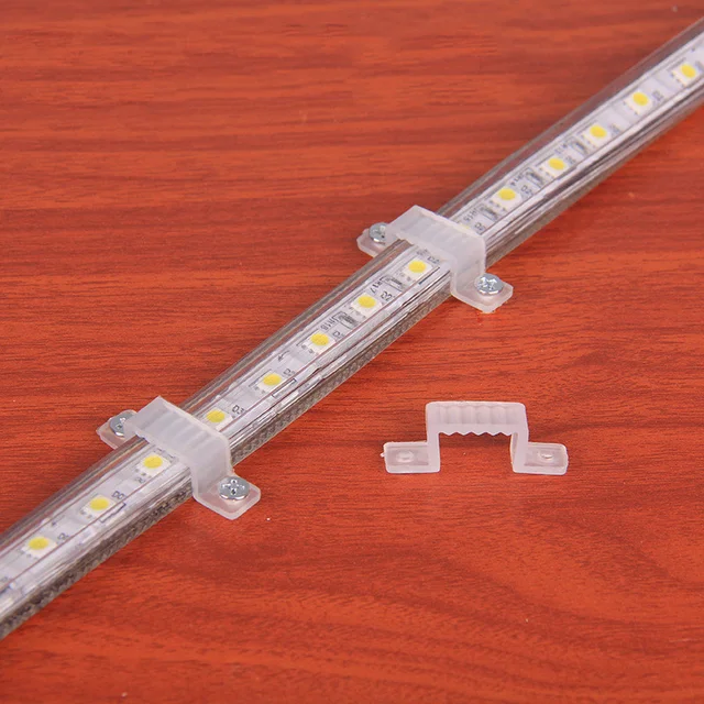 50/100pcs LED Neon Strip Plastic Fixing Clip for 8x16mm 5V 12V 24V