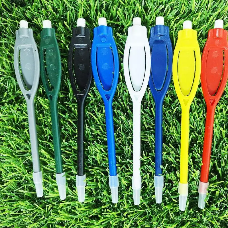 

10Pcs Golf Pencil Score Card Pens Golf Marker Pencils Scoring Record Golf Pen Recording Clear Mud Tool Golf Training Aids