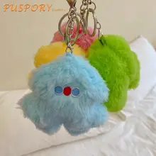 

Baby Stroller Pendant Plush Doll Keychain Backpack Pendant Newborn Schoolbag Cute Cartoon Ornaments Child Creative Zipper Buckle