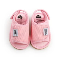 Sandals for baby Kids Girls Boys Fashion Simple sandals Soft Rubber Sole Infant Toddler Anti-Slip Newborn baby shoes 0-18M 6