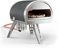 NEW Outdoor Pizza Oven, Grey, Portable, Gas & Wood Fired, Restaurant-Grade 1