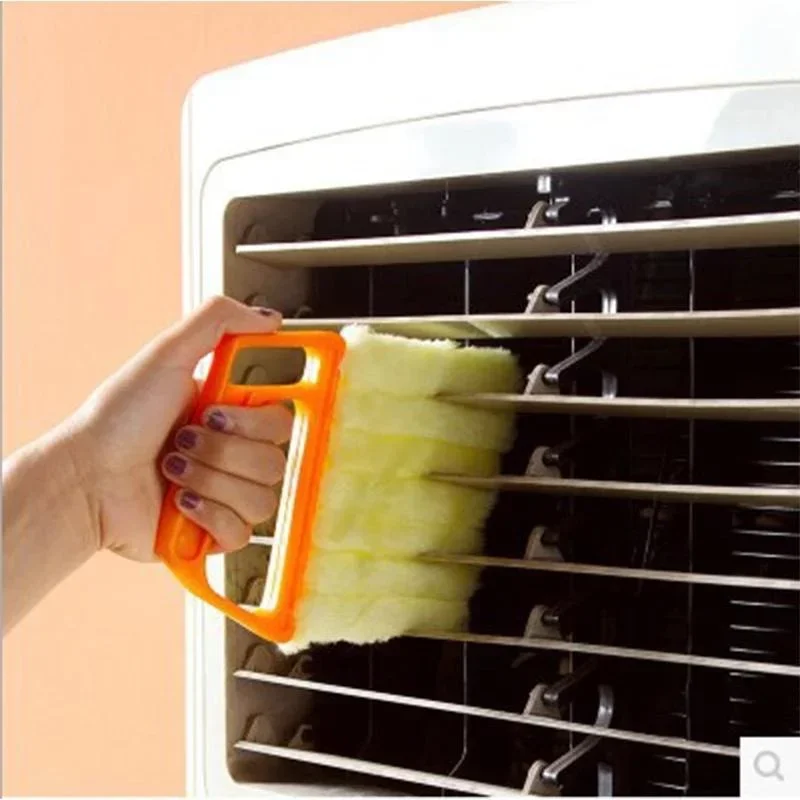 2024 Microwave Cleaner Multipurpose Window Curtain Air Conditioner Blind Dust Removal Cleaning Brush Household Tools