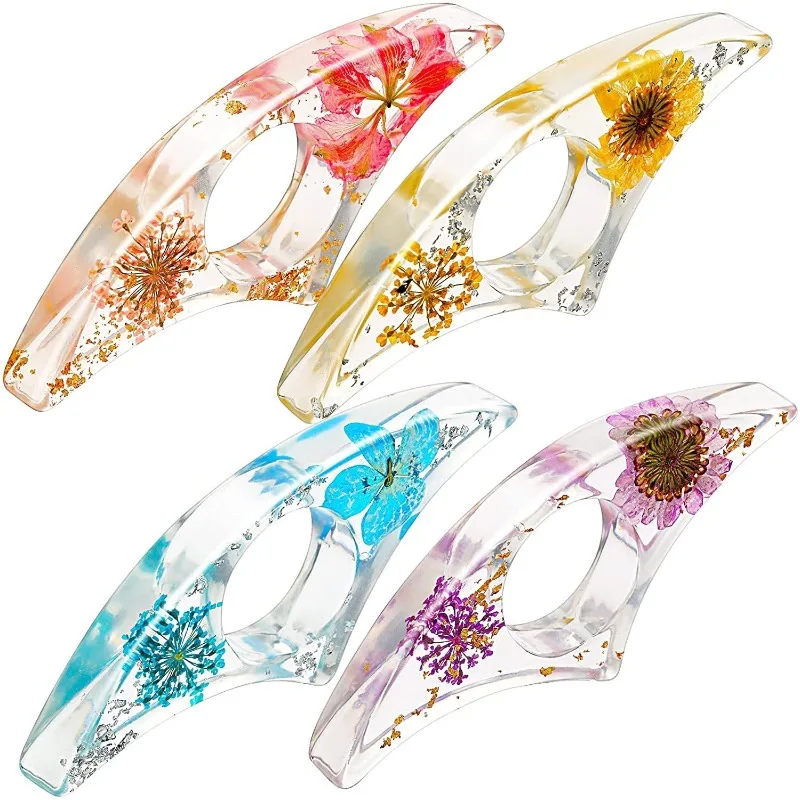 1pc Creative Reading Aid Thumb Book Support Book Page Holder Expander Flower Durable Resin Convenient School Supply bookmark page holder,silicone book page holder