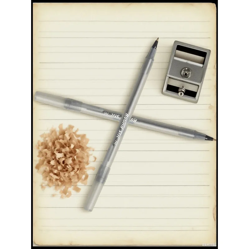 Black Ink Ballpoint Pens Smooth Writing Pack