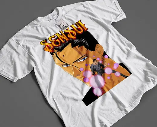 

Ghost Fighter cotton anime Shirt