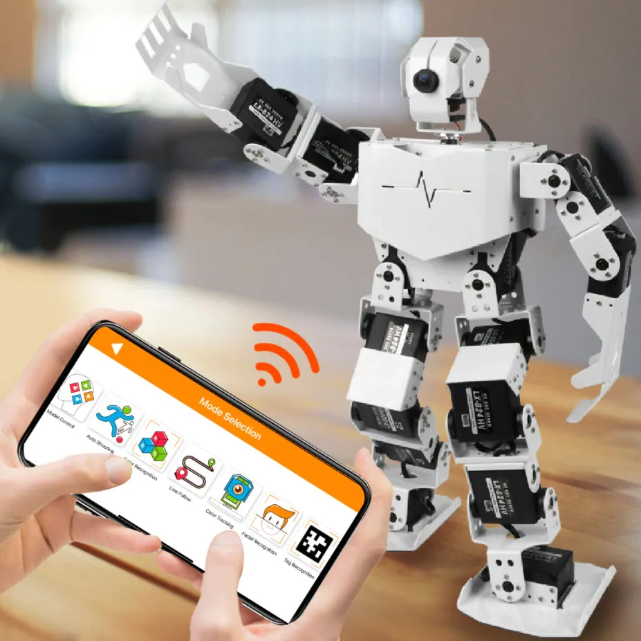 Robot TonyPi with HD Camera Toy Robot Walking and Dancing Support Multiple Control Methods