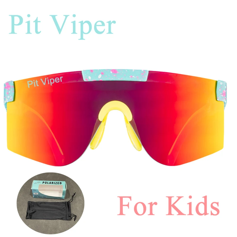 Viper Sunglasses Polarized Youth Kids Boys Girls for Cycling