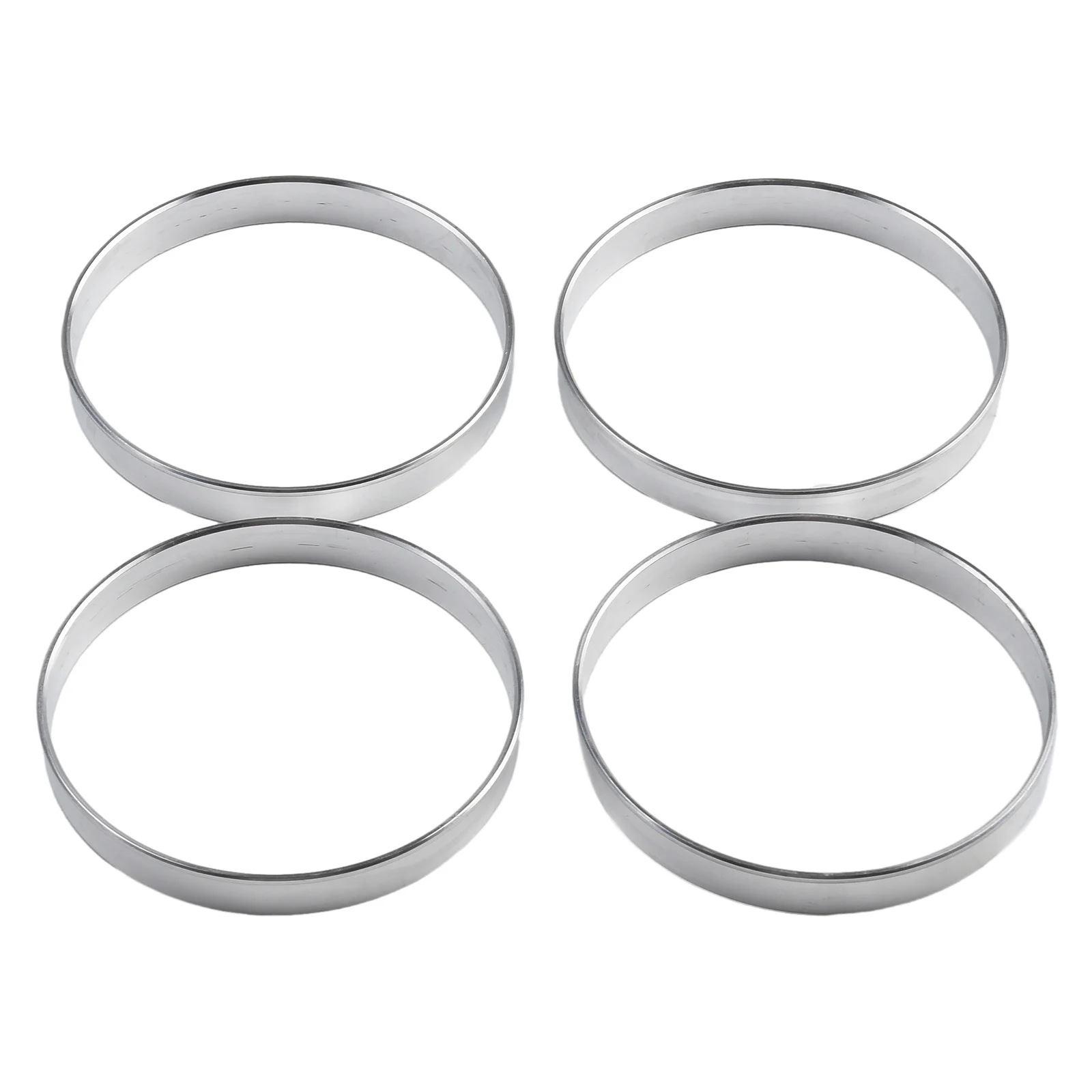 

Effortless Installation and Secure Fit Aluminum Hub Centric Rings for BMW 72 6mm to 74 1mm Silver Color 4pcs Set