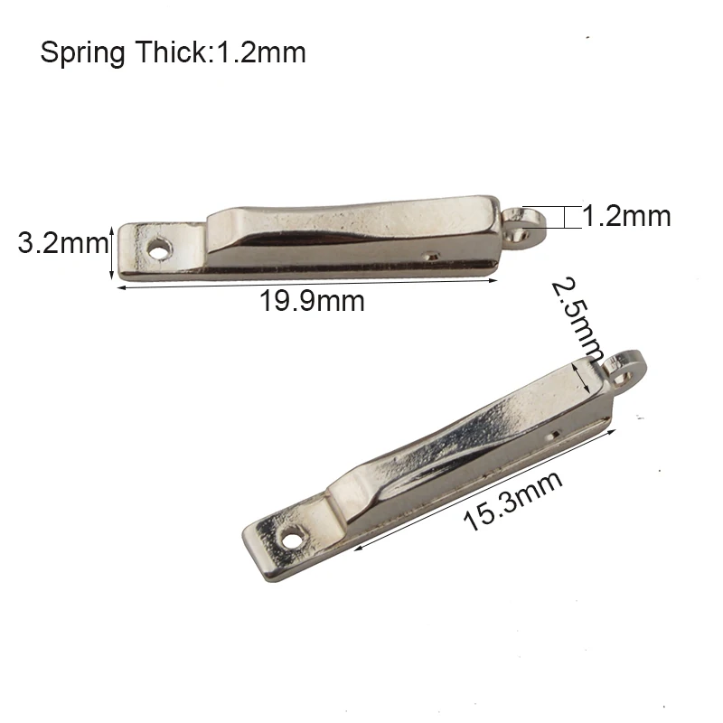 1 paio di occhiali da vista spessi 0.8mm 0.9mm 1.2mm con inserto a molla occhiali che riparano aste flessibili montatura da vista parte di ricambio rotta