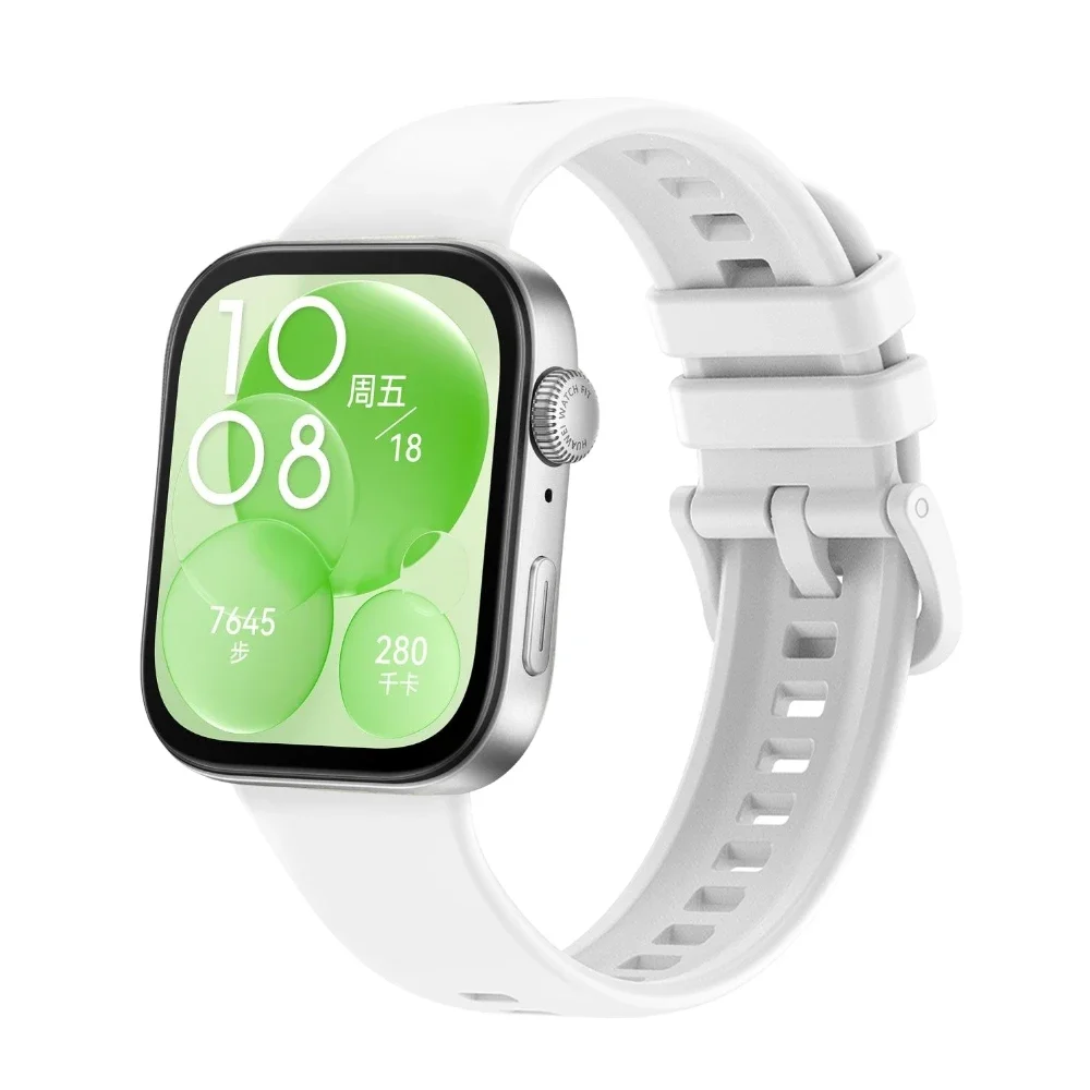 Colorful Silicone Strap with Buckle