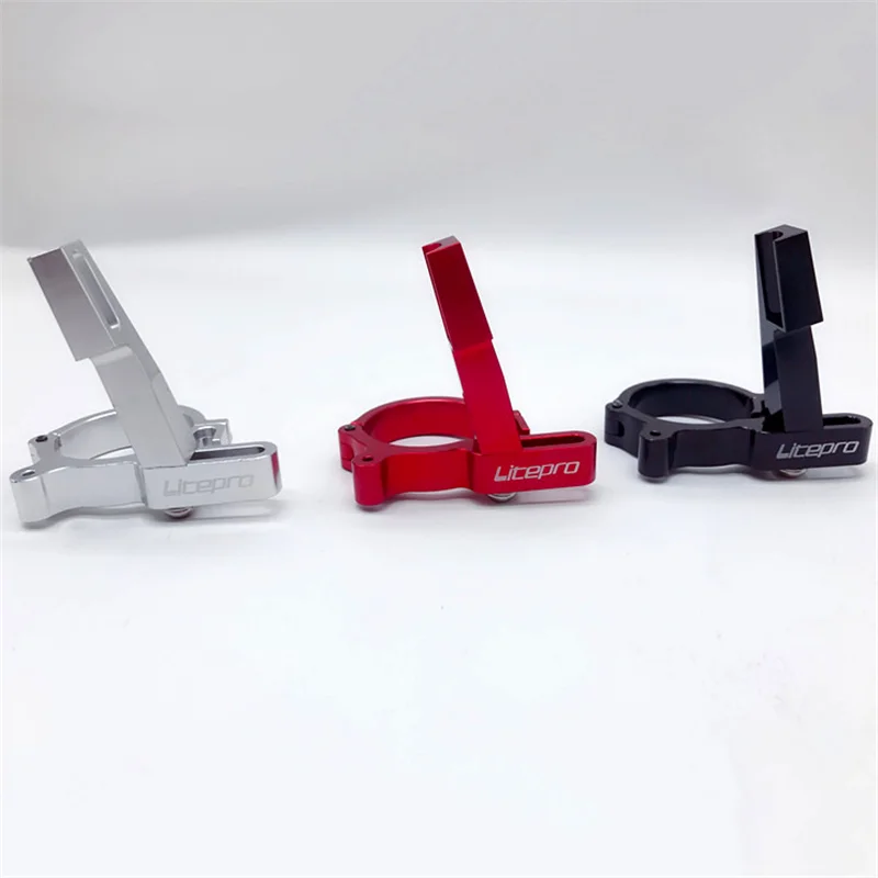 

Litepro SP8 Folding Bike Front Derailleur Adapter Aluminium Alloy CNC 40mm Clamp Bicycle Parts