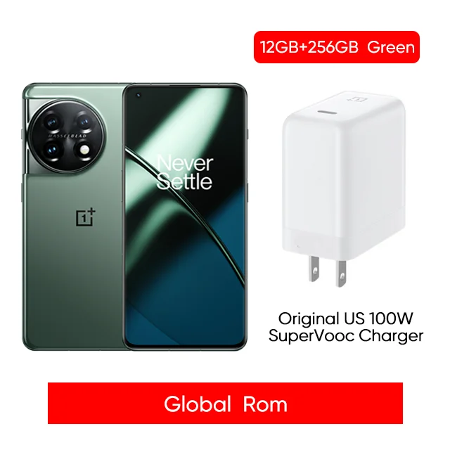 Global ROM OnePlus 11 5G Cellphone Snapdragon 8 Gen 2 50MP 120Hz 100W 16GB+ 512GB