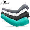 ROCKBROS Ice Fabric Running Camping Arm Warmers Basketball Sleeve Running Arm Sleeve Cycling Sleeves Summer Sports Safety Gear 2