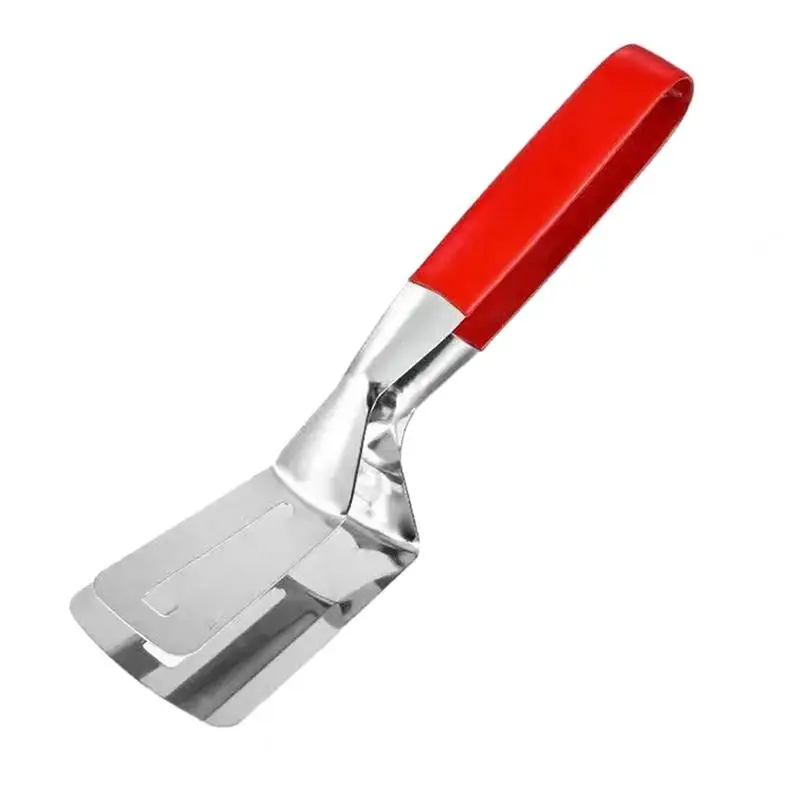 Stainless Steel Multifunctional Fish Spatula Clip Steak Bbq Tongs Pancake Fried Pizza Steak Bread Kitchen Tool