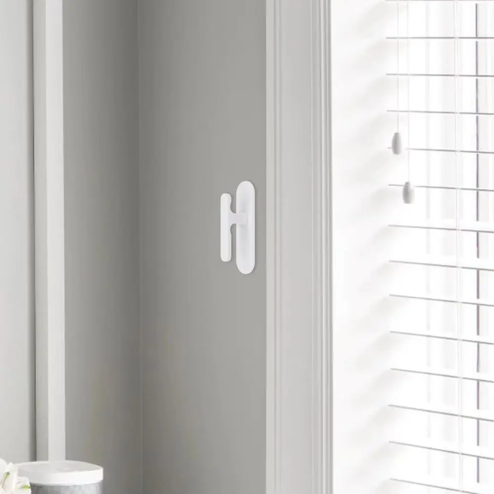 White Plastic Self Adhesive Blind Cord Winder Holder