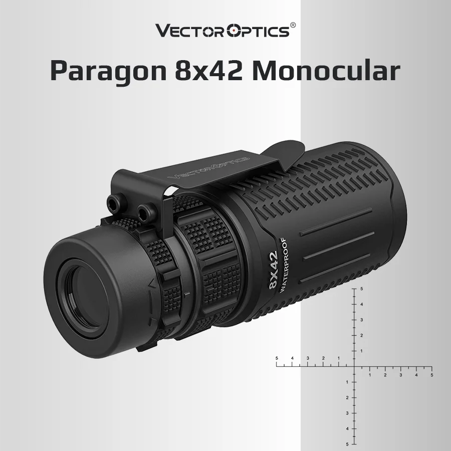 Vector Optics 8X42 Monocular Telescope Outdoor Camping Hunting Birdwatching Telescopes Hunting Ip67 Waterproof