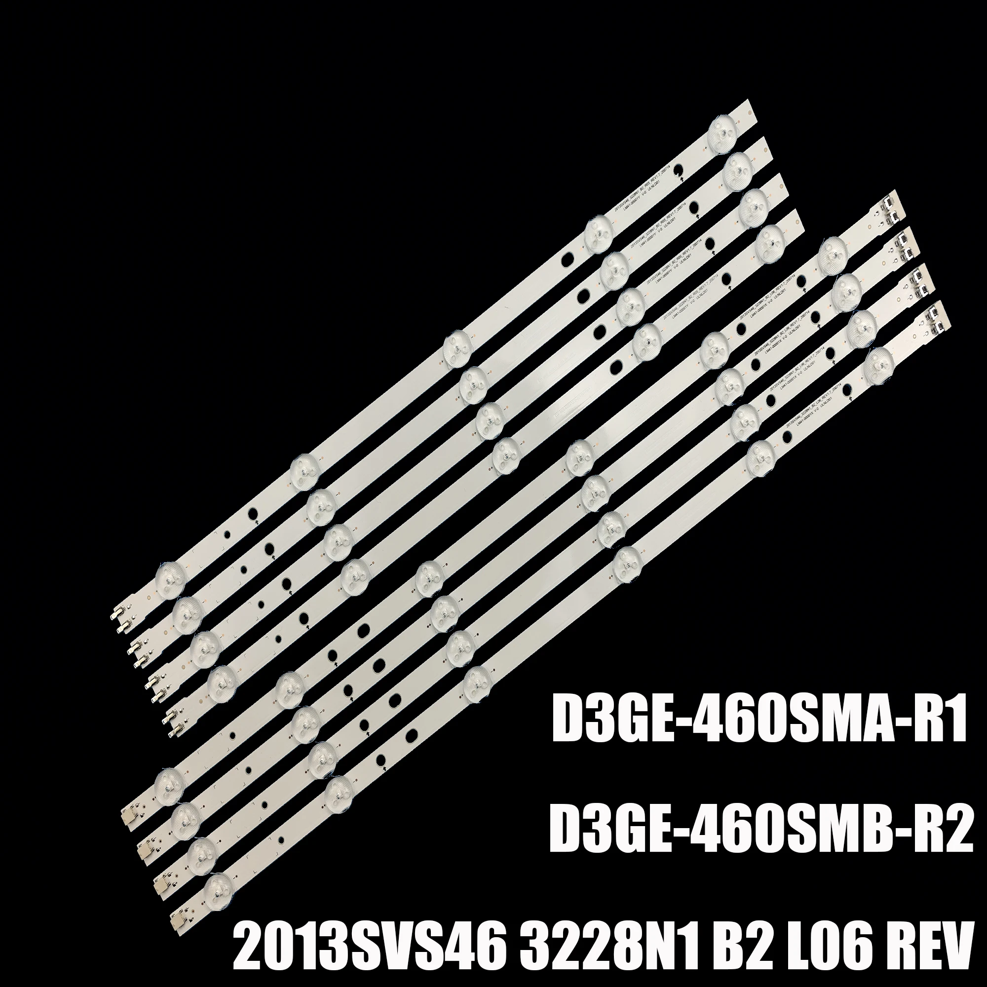Tira de Retroiluminação Led para Samsung Un46eh5000 Ua46h5303 Ue46h5373 Ue46h6203 Un46fh6030f D3ge460sma-r2 D3ge-460smb-r1 2013svs46