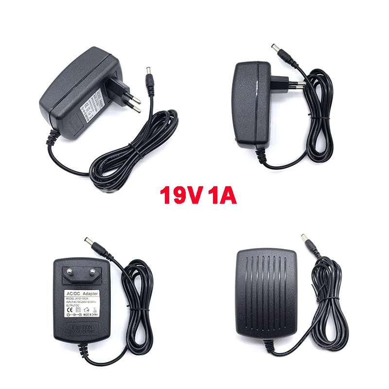 

19V 1A EU Plug charger Adaptor for Conga Excellence Dry 990 990Dry Conga Slim 890 Vacuum Cleaner Robot Vacuums Parts UK/AU/US
