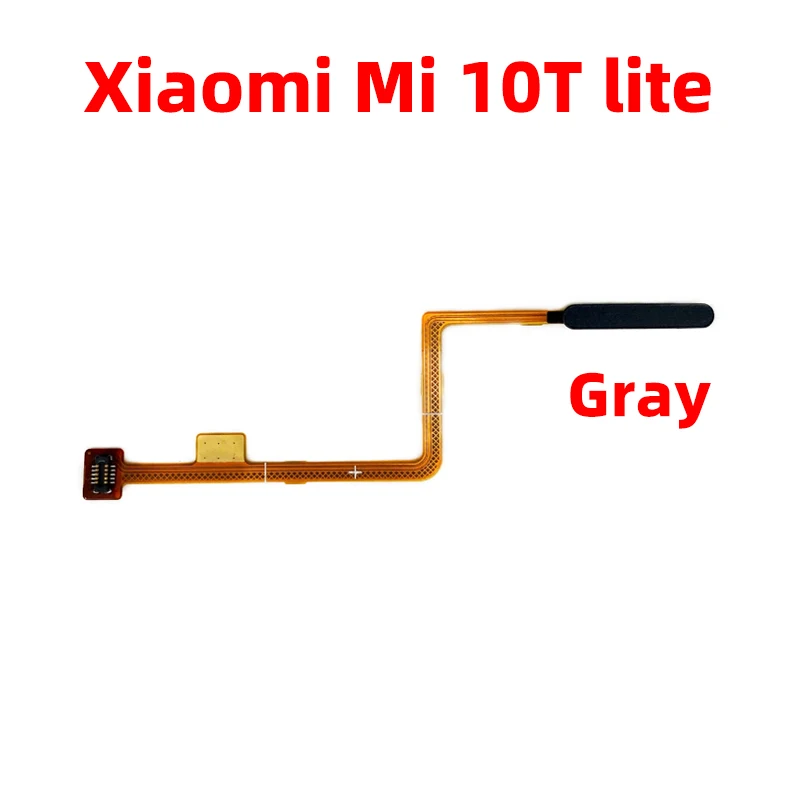 Oryginalny dla Xiaomi Mi 10T lite Mi 10T Mi 10T pro Skaner linii papilarnych Touch ID Podłącz Płyta główna Przycisk Home Elastyczny kabel