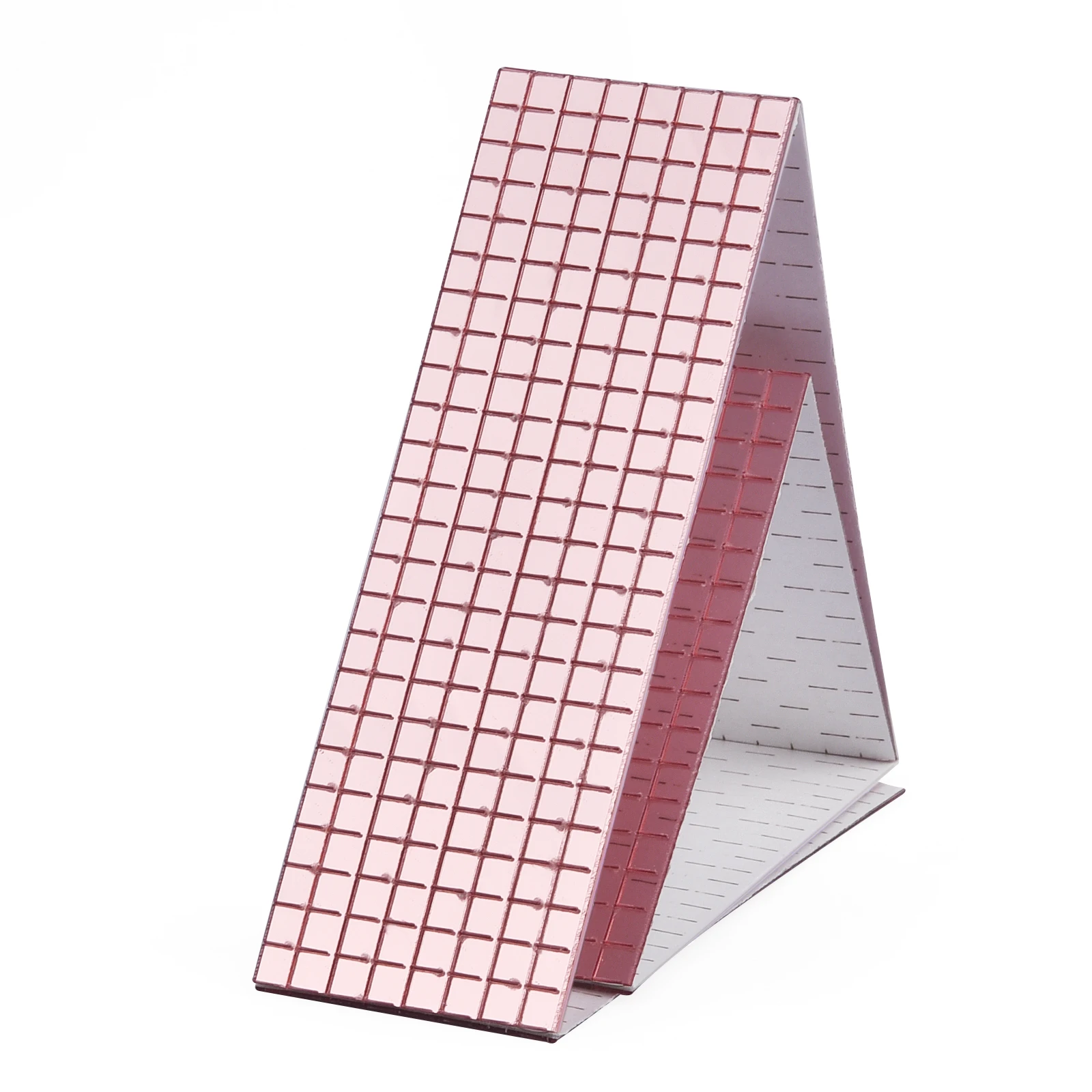 Mini Square Mirrors Mosaic Tiles - Self-Adhesive Real Glass for DIY Crafts & Home Decoration