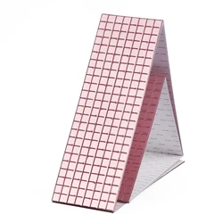 Mini Square Mirrors Mosaic Tiles - Self - Adhesive Real Glass for DIY Crafts & Home Decoration (Rose gold)