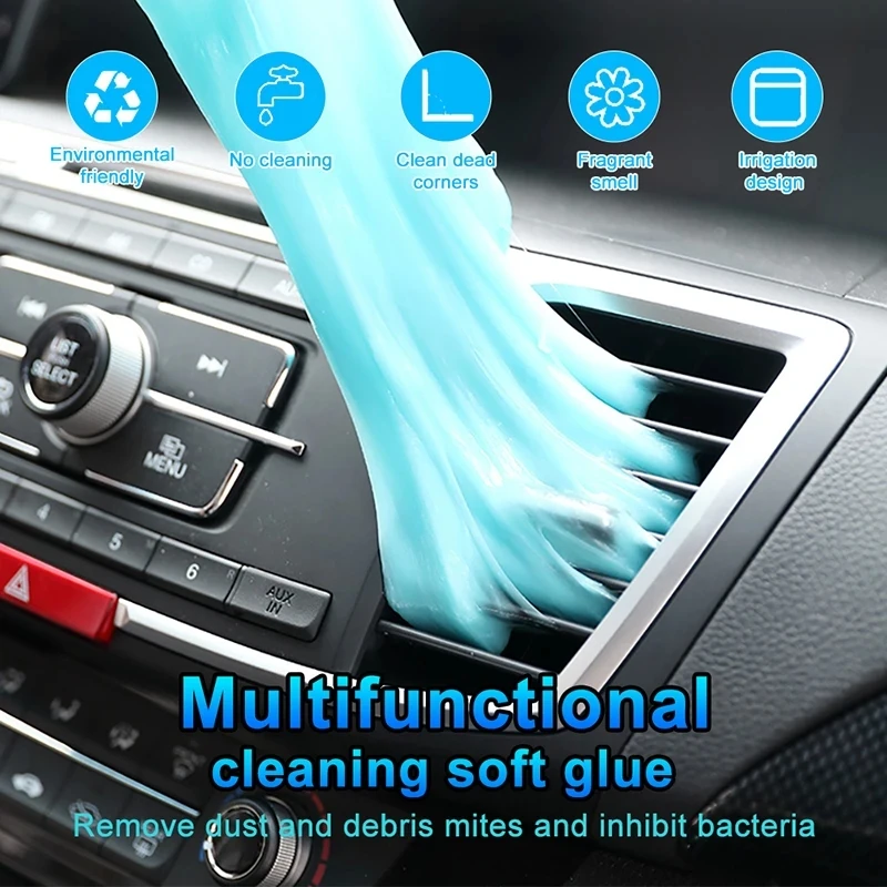 Cleaning Gel Car Cleaning Tool Cleaning Magic Mud Car Detailing Cleaner Car Cleaning Gel Reusable Auto Interior Putty Cleaner For Cleaning