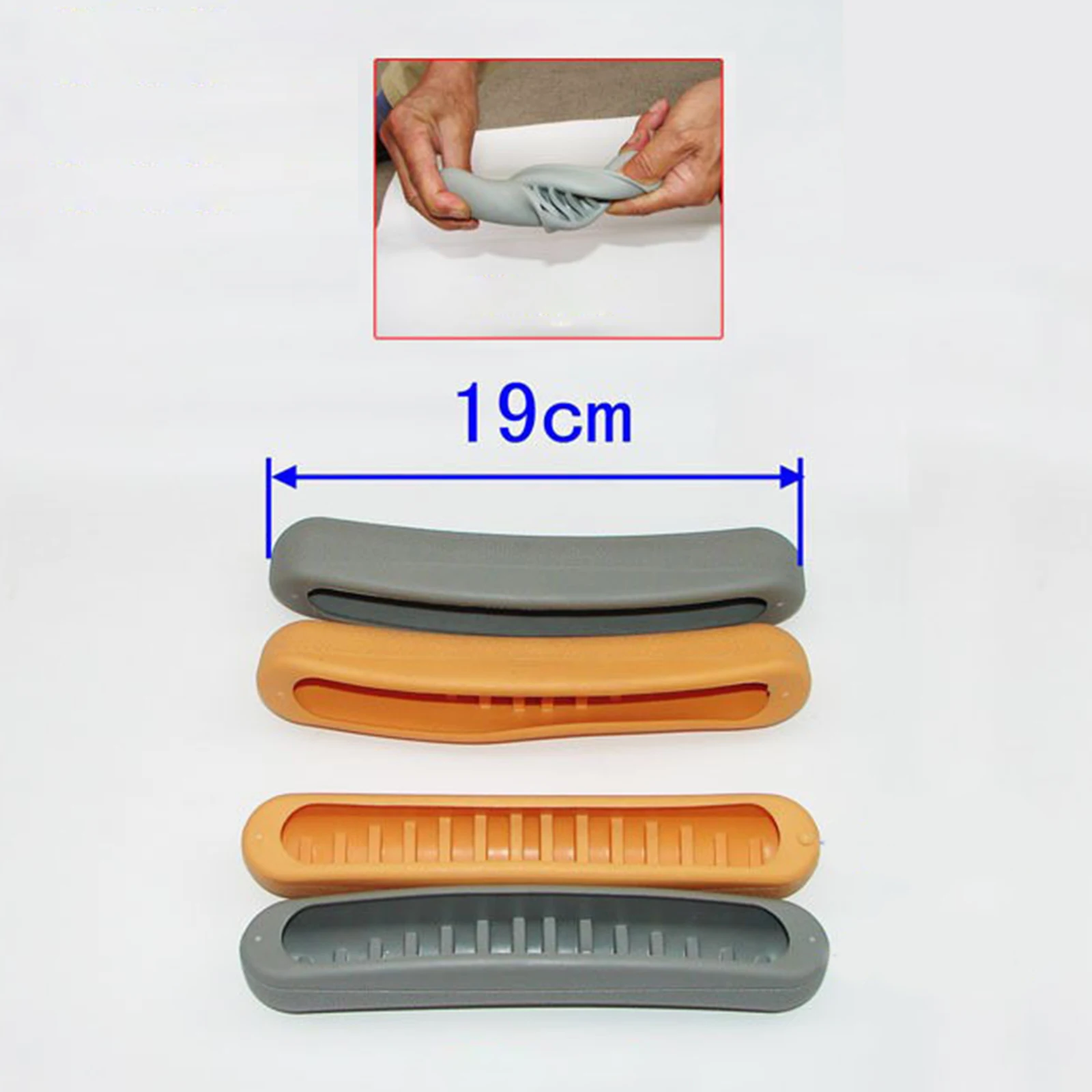 2 Set Crutch Accessory Kit Crutch Pad + Handle Grip Covers + Tip Cover Gray Rubber Replacement Part Pad crutch accessory kit