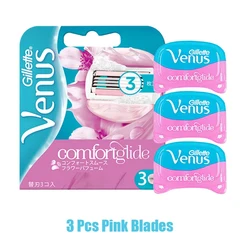 Venus Precision Shaving Razor for Women with Multi-Layer Blades (3Pink)