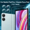 Protective Film for Redmi Pad Pro 12.1inch 2024 HD with Camera Tempered Glass 9H Hardness Anti-scratch for Xiaomi Poco Pad 12.1" 1