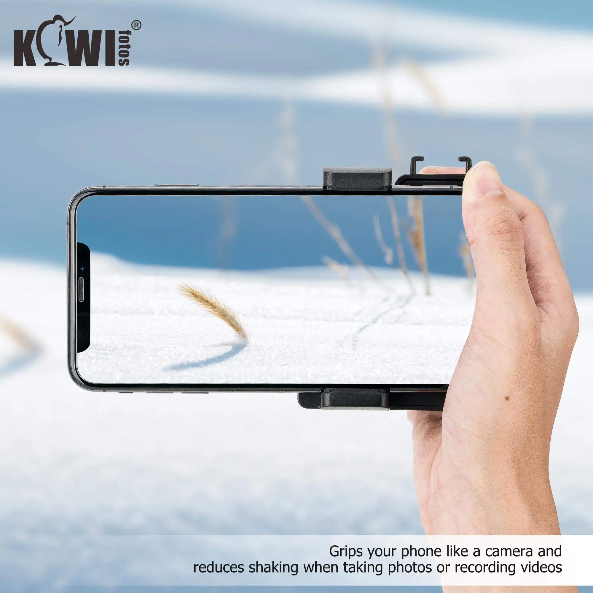 Wireless Remote Phone Grip Handheld Snapgrip iPhone Camera Hand Grip With Shutter 1/4" Screw for iPhone 15 selfie stick tripod cell phone selfie stick smartphone selfie stick selfie stick phone selfie tripod phone camera shutter grip smartphone shooting holder mobile phone holder