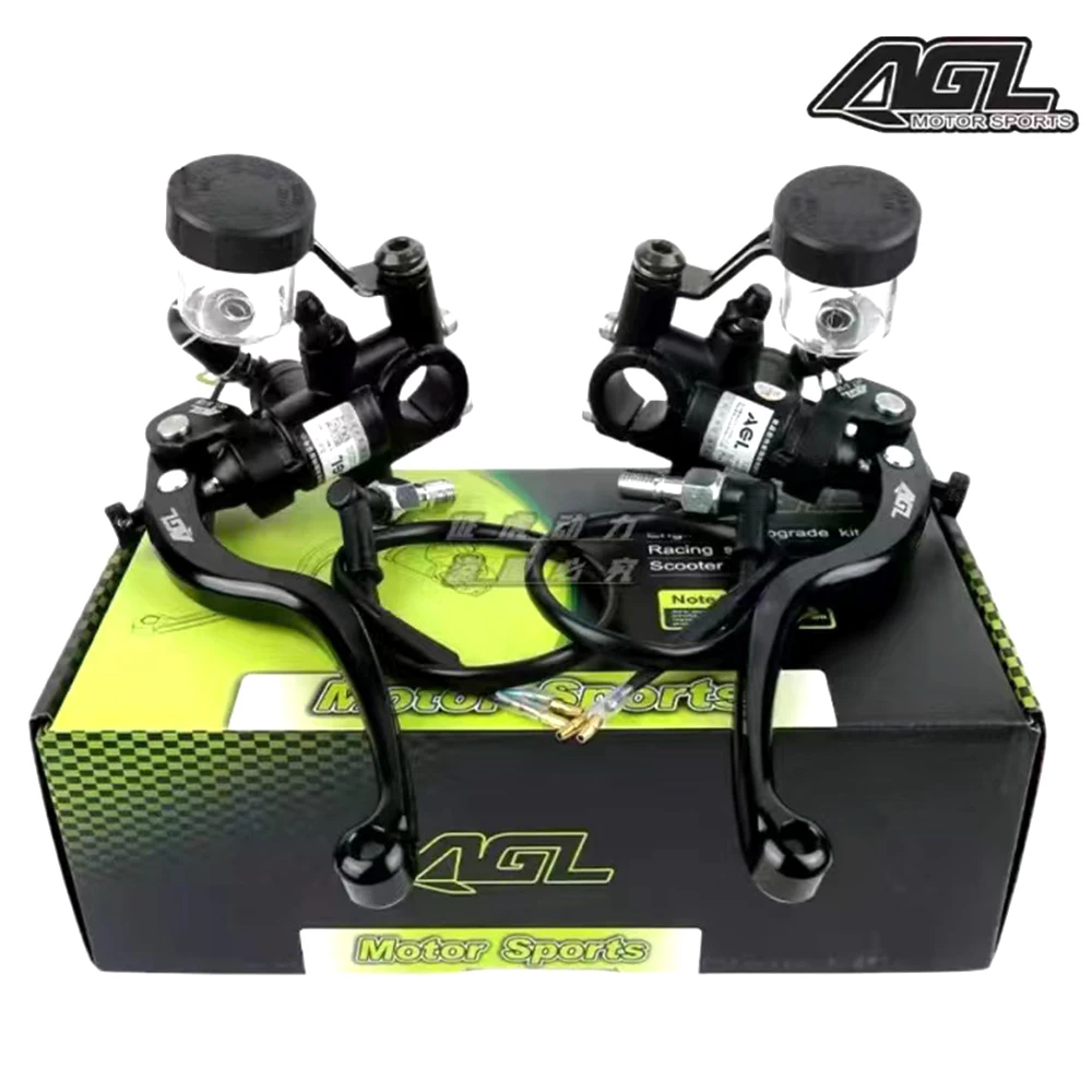 

Гидравлический Главный цилиндр для мотоцикла 17. 5rcs, тормозной насос сцепления, рычаг 22 мм для Honda Yamaha Suzuki Kawasaki Moto внедорожный велосипед E-Bike