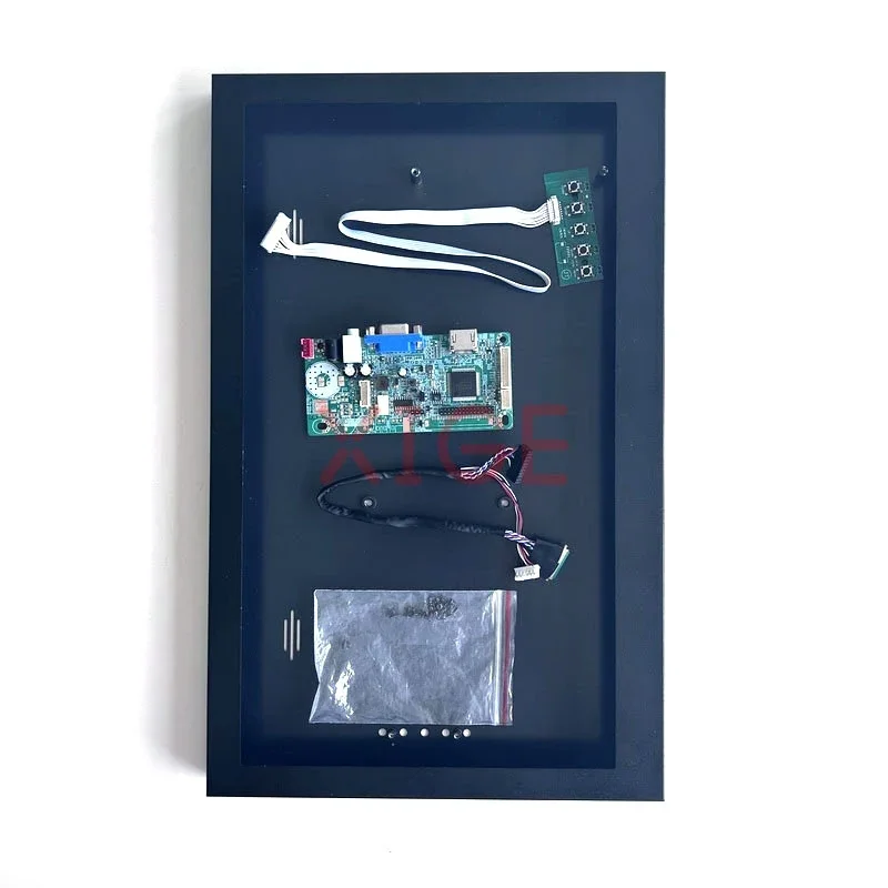 

For LTN140AT27/LTN140AT28 Driver Board+Metal Shell Portable DIY Modify Kit HDMI-Compatible VGA Display 14" 1366*768 LVDS 40 Pin
