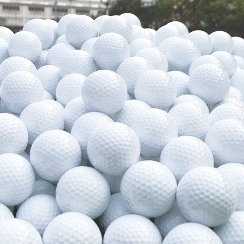 10PCS PGM Golf Floating Water Ball No Sink Synthetic Rubber Double Layer 44g D42.7mm Far Distance Triaining Supply Q004