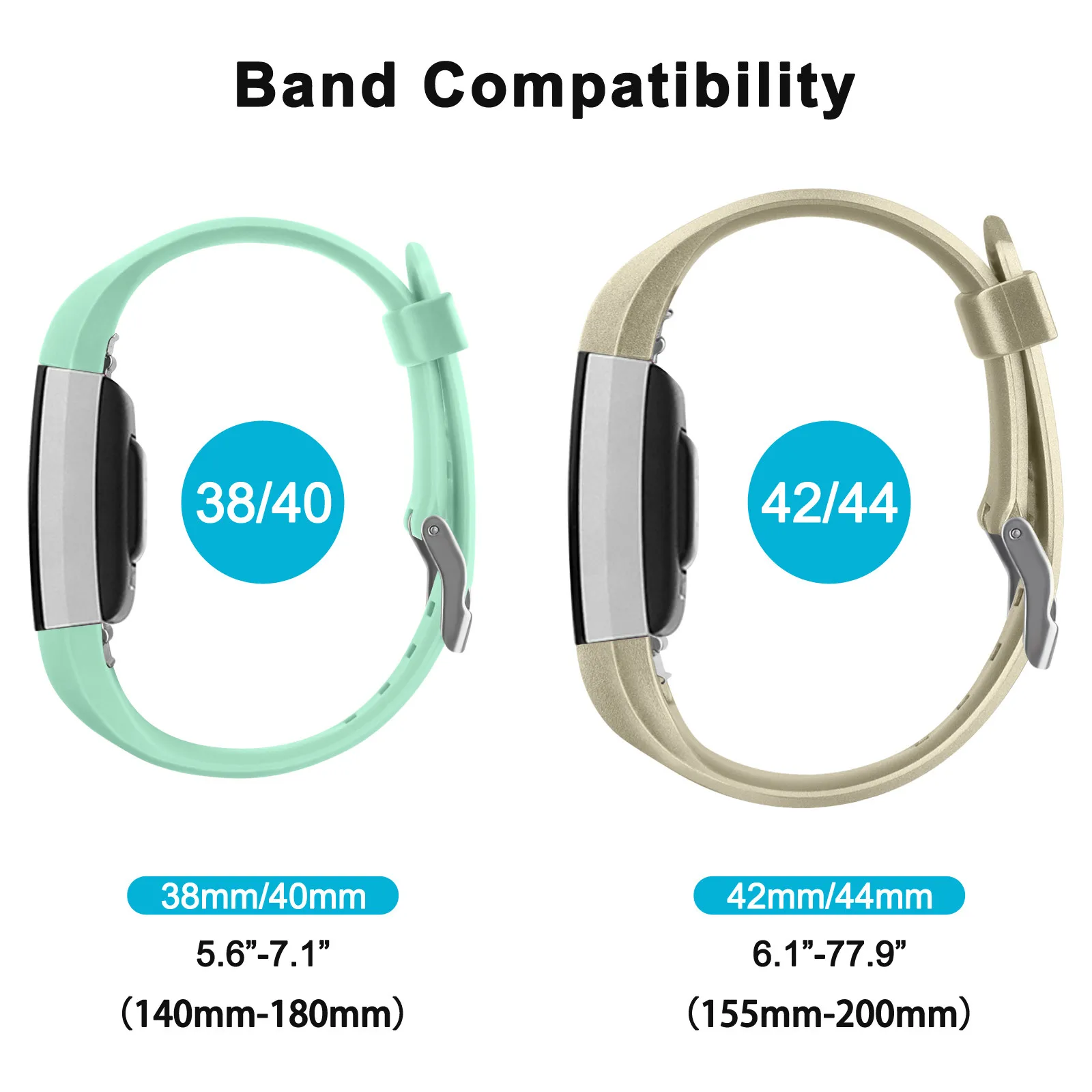 Silicone Replacement Strap for Smartwatch Accessories