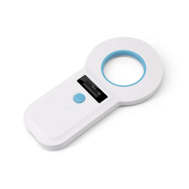 Bluetooth  Pet Id Chip Scanner 134.2Khz Smart Chip Handheld ID Scanner ISO11784/5 FDX-B/A Glass Tube Cat Dog Tag Transponder