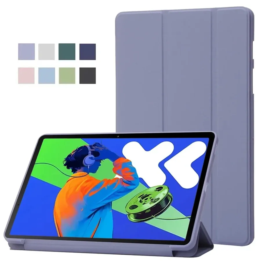 For Lenovo Xiaoxin Pad Pro 12.7 12 7 2025 Case Magnetic Folding PU Stand Soft TPU Back Cover for Xiaoxin Pad Pro 12.7 inch 2023