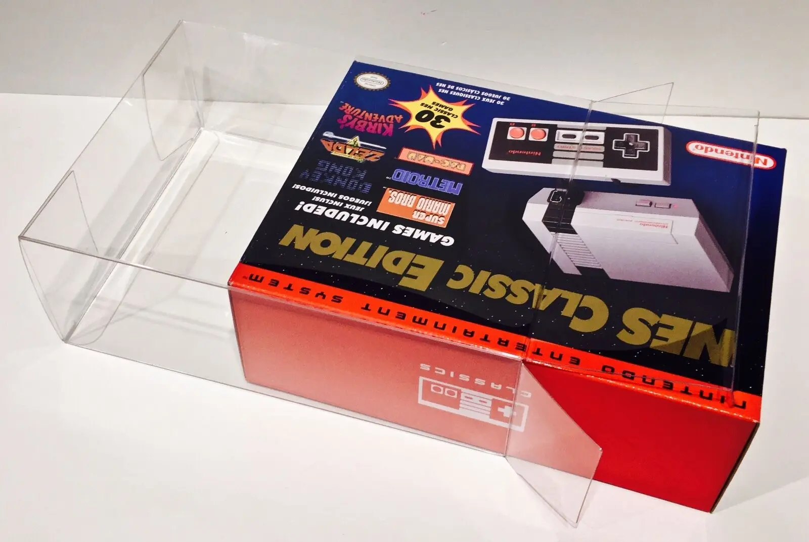 1 Scatola Di Protezione Per Snes E Nes Classic Edition Mini Console Nintendo Scatole