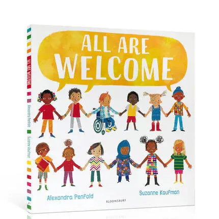 

MiluMilu All Are Welcome Picture Hardcover Book For Kids