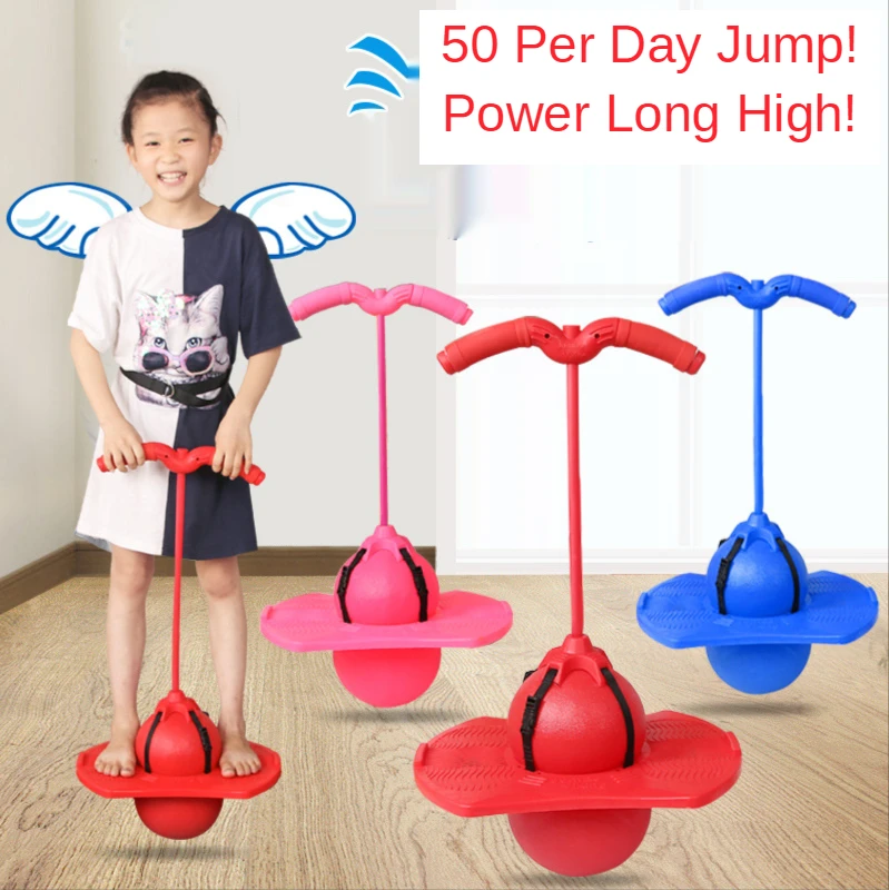 Bouncing Ball Frog Jump Long Height Exercise Equipment Increase High Jump Bouncing Ball Children's Balance Training Equipment