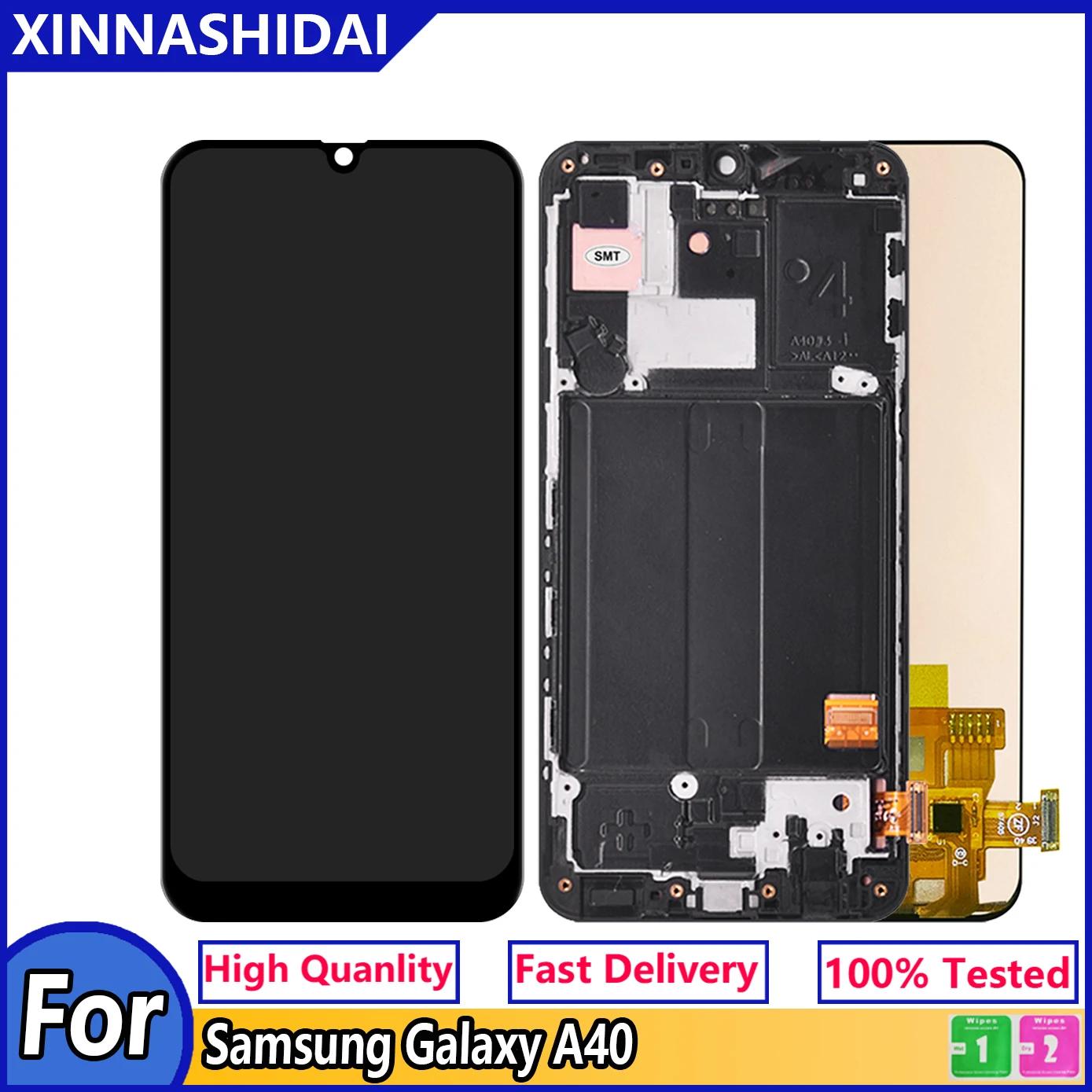 Super Amoled For Samsung Galaxy A40 Lcd A405 Lcd Display Touch Screen ...