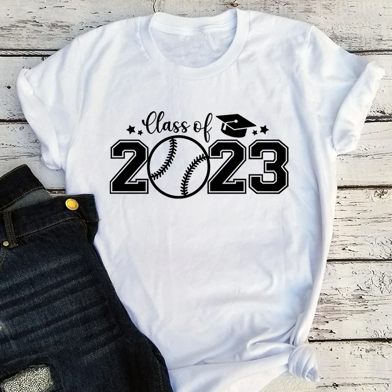 

Class of 2023 Baseball Tshirt Seniors 2023 Shirts Graduation Top Senior Class Tee 2023 Graduate T-shirts Gothic
