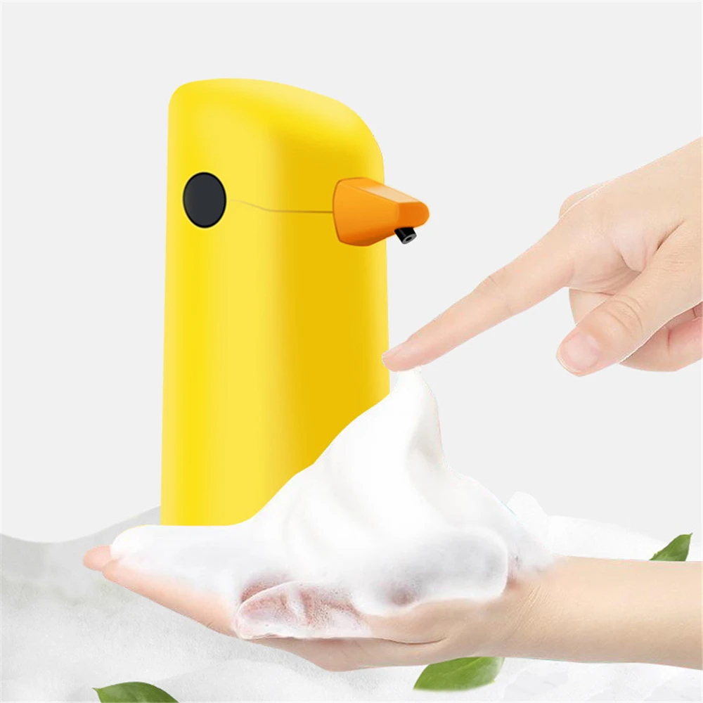 Auto Foam Soap Dispenser Children Little Yellow Duck Liquid Soap