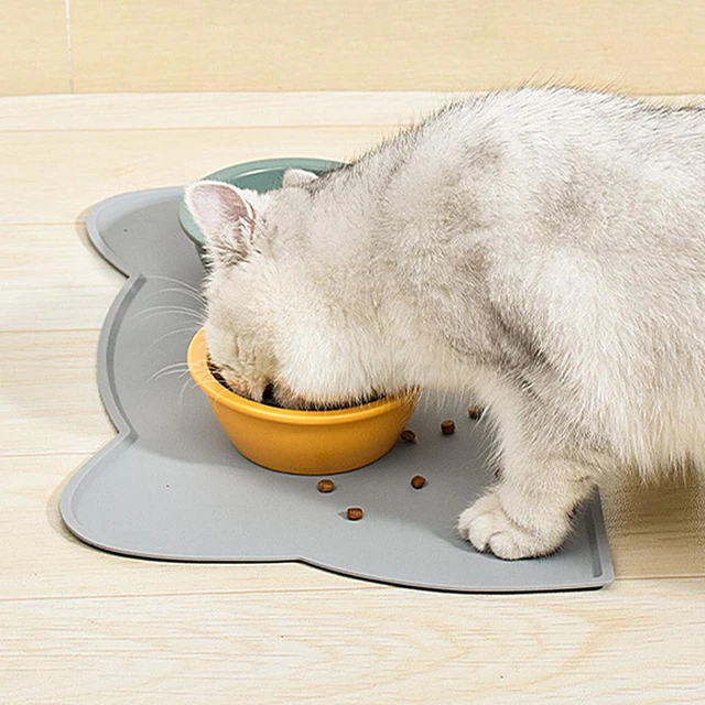 Cat Placemat for Food & Water - Made in USA