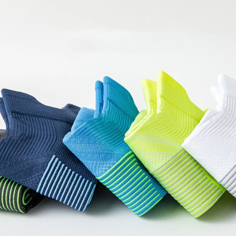 sports socks 4 Pairs/Lot Men Women Unisex Sport Gym Cycling Quick Dry Breathable Anti-sweat Socks