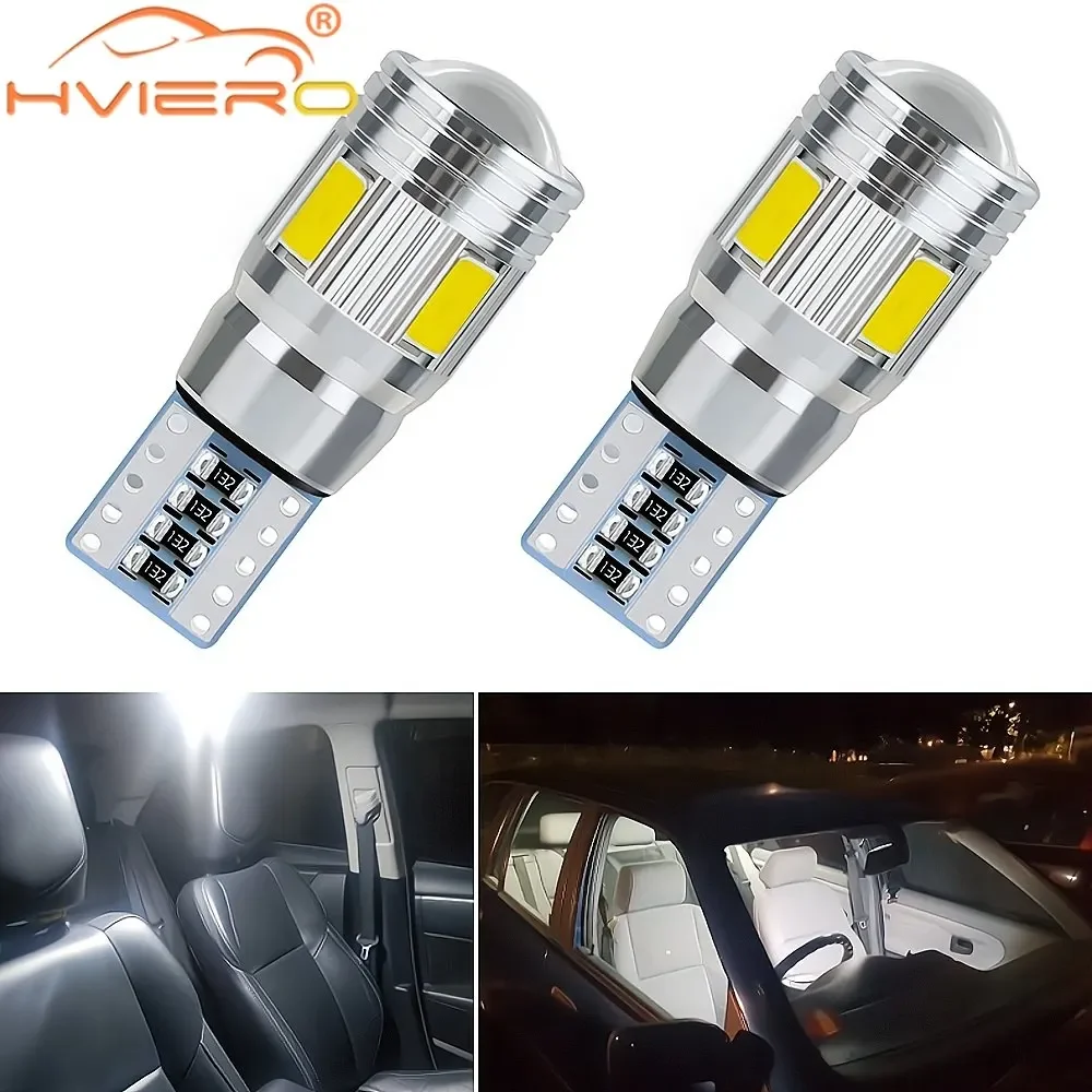 2 LED T10 Hid 6 Canbus SMD 5630 Blau Leuchten Kein Fehler Xenon