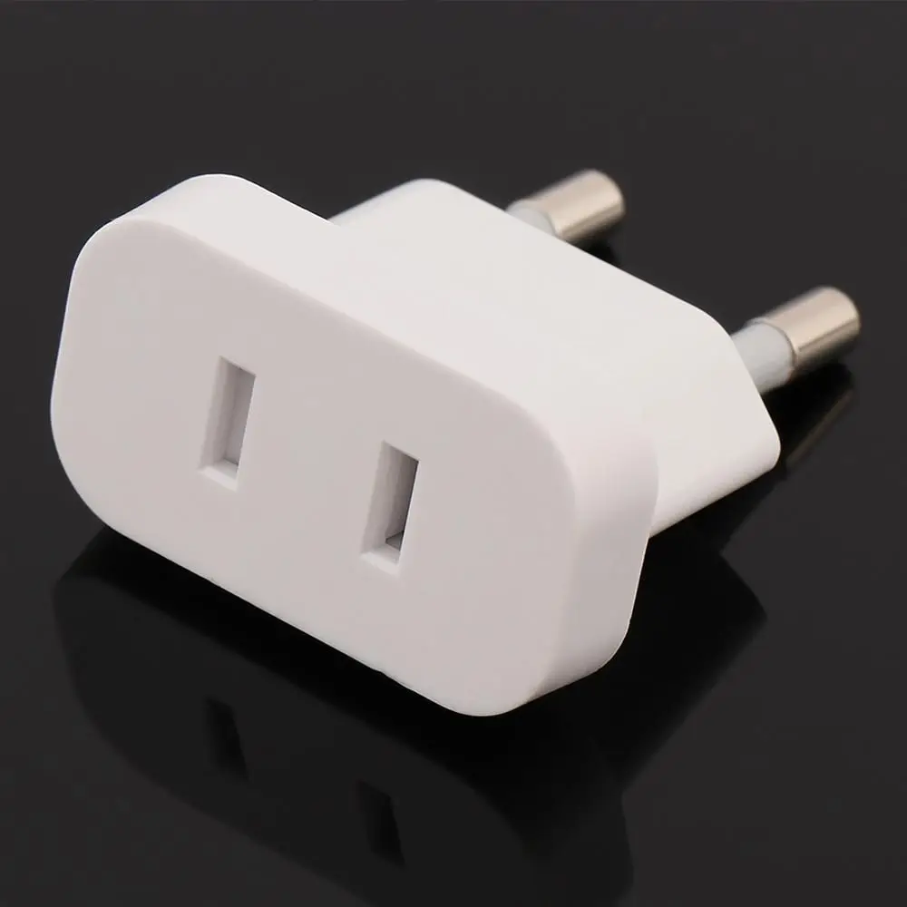 

Portable 4.8mm US To EU Plug 2.5A Converter Europe Standard Adapter Power Conversion