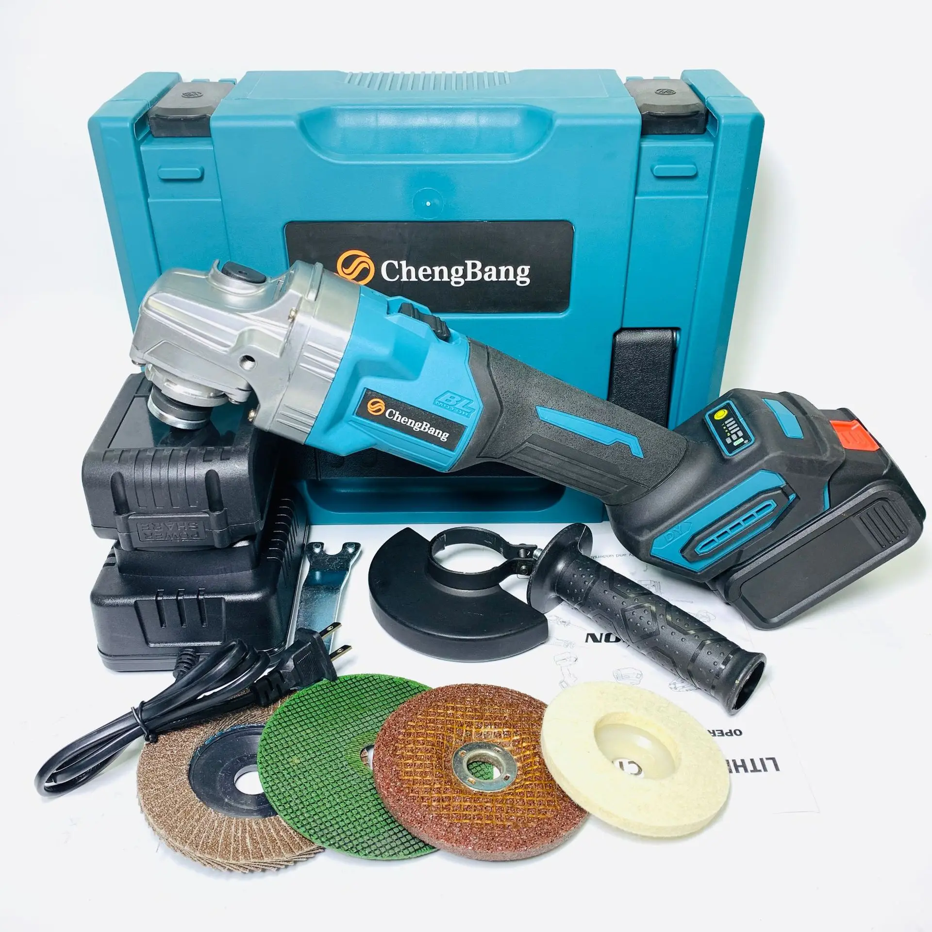 

Four brushless electric grinder type 100 hv lithium rechargeable electric Angle grinder