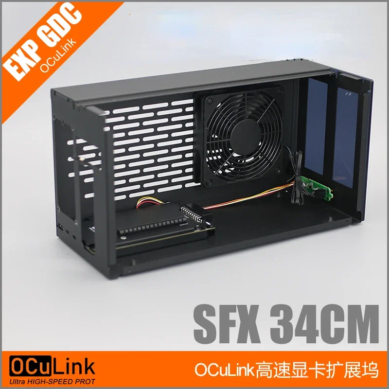 ˷̴ ̽ OCuP4v2 OCuLink PCI-E 4.0 X4  ī GPU ũ Oculink / M.2 NVMe ݼ  ATX SFX  ׷ ī ڽ